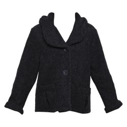 Jakke, 100% Ren Ny Uld, gr