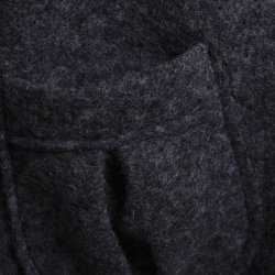 Jakke, 100% Ren Ny Uld, gr