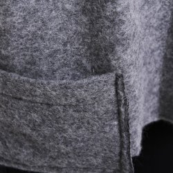 Jakke i 100% Ren Ny Uld, gr