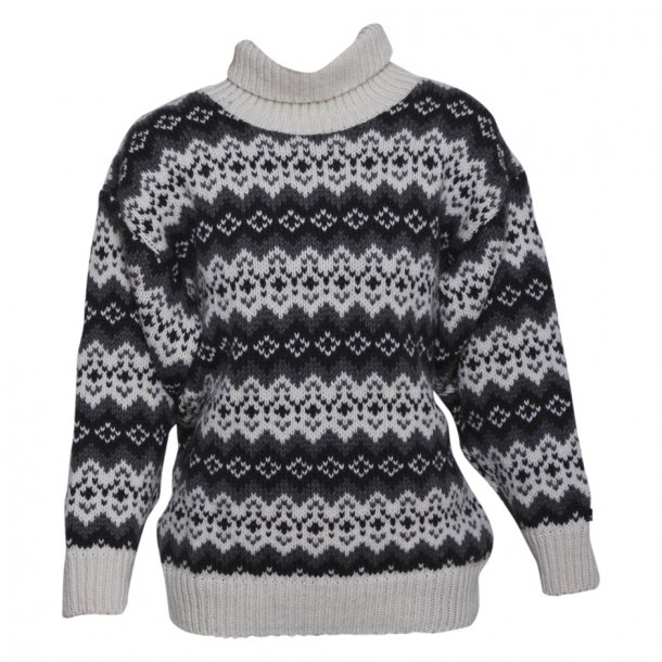 Islandsk sweater, 100% Ren Ny Uld