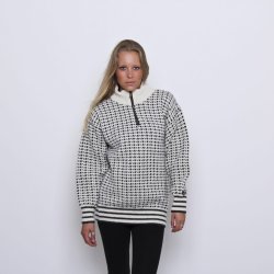 Sweater, kort lyn, 100% Ren Ny Uld