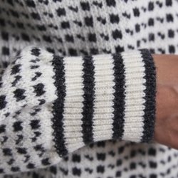 Sweater, kort lyn, 100% Ren Ny Uld