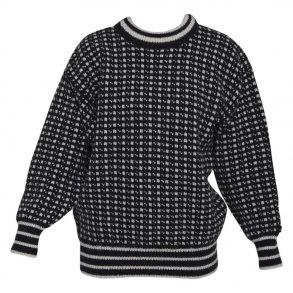 Sweater, rund hals, 100% Ren Ny Uld.