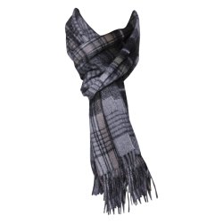 Halstrklde, grternet, 100% Ren Ny bld uld