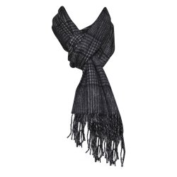 Halstrklde, grternet, 100% Ren Ny bld Uld