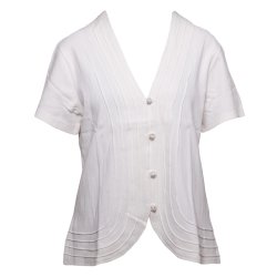 Jakke i 100% bomuld, kortrmet fra The Earth Collection