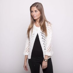 Strikket slag med mohair