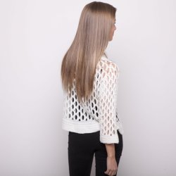 Strikket slag med mohair