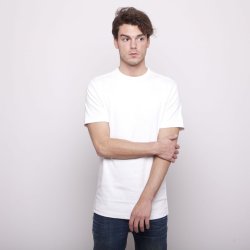 � Nature t-shirt i 100% super bl�d bomuld