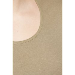 T-shirt fra Micha med korte �rmer. Tilbud. Oliven farvet