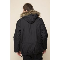 Fed foret anorak. Sort