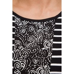 Kortrmet t-shirt s/h fra Micha