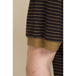 Polo i flotte brune farver. Bomuld