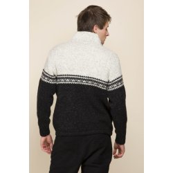 Fed strik jakke cardigan med lynls   Nature, Sams. 100% Ren Ny Uld