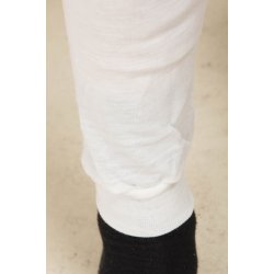 Gamache / lange underbukser i 100% merinould. Rhvid. Uldundertj fra butikken p Sams