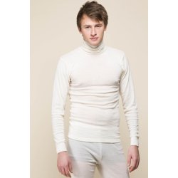 Det fede uldundertj fra  Nature, Sams. Langrmet sportstrje / undertrje med rullekrave - 100% m