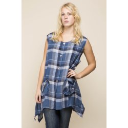 Tunika med h�r og bomuld