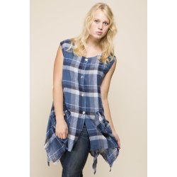 Tunika med h�r og bomuld