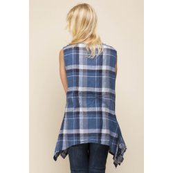 Tunika med h�r og bomuld