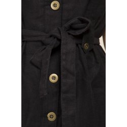 Sort h�r spencer fra Micha, 100% ramie