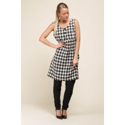 Kjole med uld fra Micha - hanefjedsmnstret