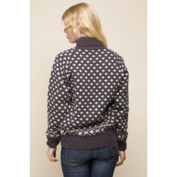Fed strik sweater med rullekrave i 100% Ren Ny Uld