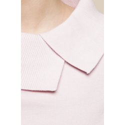 3/4 T-shirt fra Micha med flot detalje ved hals, rosa