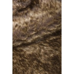 Hat og luffer i uld med fake kanin, gr