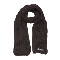 Varmt halstrklde i bld strik med uld.