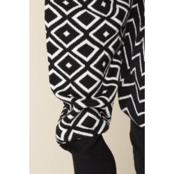 Cardigan i flot mnster. Lkker kvalitet fra Long Island. Tilbu