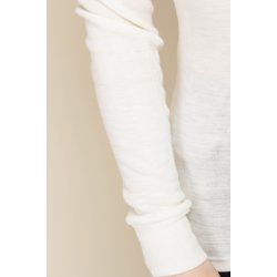 Det fede uldundertj fra  Nature. Langrmet trje med rullekrave i 100% bld merionuld. , Sams, r