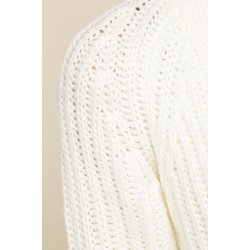 Fed varm uld cardigan fra Long Island. Gennemknappet. Tilbud