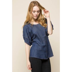 Tunika i let jeansbl� stof. Tilbud