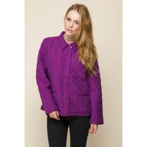 Vatteret jakke fra Micha. Flot farve. Tilbud