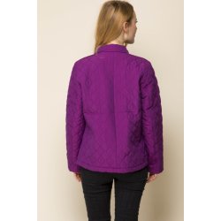 Vatteret jakke fra Micha. Flot farve. Tilbud