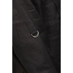 Sort lang h�rskjorte. Smart mulighed for opsm�g p� �rmerne. Tilbud