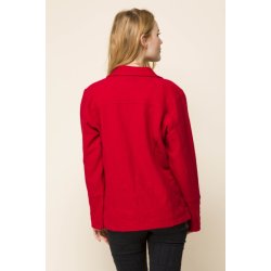 Jakke i kogt uld, 100% Ren Ny Uld, gennemlynet, Micha