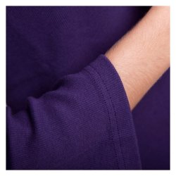 3/4 T-shirt fra Micha med flot detalje ved hals, rosa