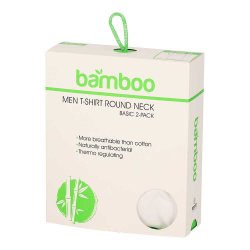 2-pack BAMBUS T-shirt rund hals