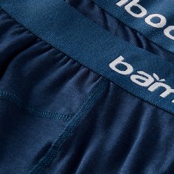 2-pack BAMBUS boksershorts, navy/navy