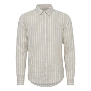 Lang�rmet skjorte, 100% h�r - TILBUD