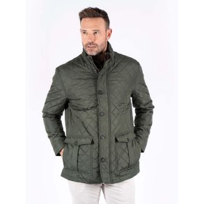 Vatteret jakke, old green - Preend - TILBUD