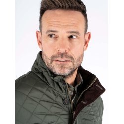 Vatteret jakke, old green - Preend - TILBUD