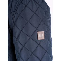 Vattert jakke, navy - Preend - TILBUD