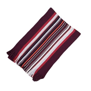 Halstrklde, multistrib, 100% Ren Ny ULd, TILBUD