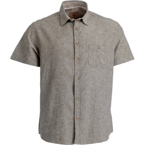 Skjorte, kortrmet,  - HR og BOMULD, TILBUD