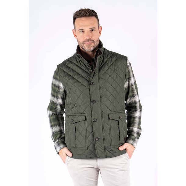 Vatteret vest, old green - Preend - TILBUD