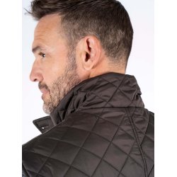 Vatteret vest, ultra dark brown - Preend - TILBUD