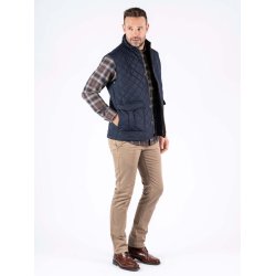 Vatteret vest, navy - Preend - TILBUD