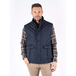 Vatteret vest, navy - Preend - TILBUD